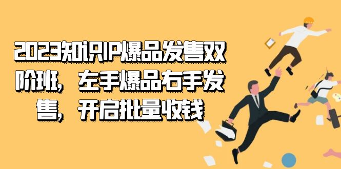 2023知识IP-爆品发售双 阶班，左手爆品右手发售，开启批量收钱-选优云网创