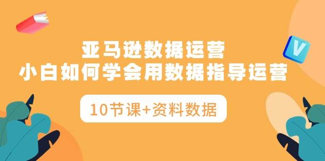 亚马逊数据运营，小白如何学会用数据指导运营（10节课+资料数据）-选优云网创