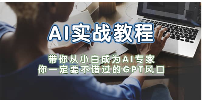 AI实战教程，带你从小白成为AI专家，你一定要不错过的G-P-T风口-选优云网创