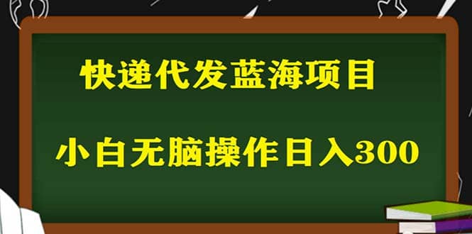 2023最新蓝海快递代发项目，小白零成本照抄-选优云网创