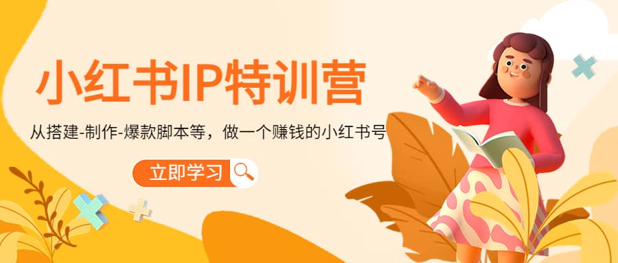 小红书IP特训营-选优云网创