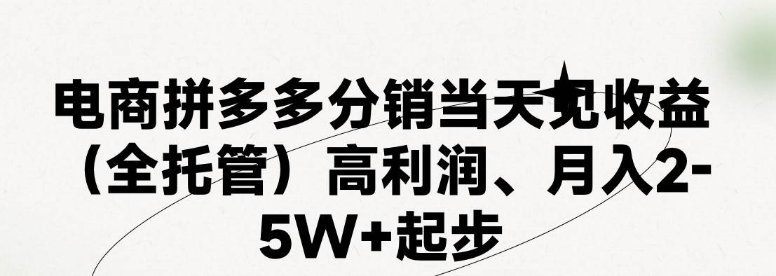 最新拼多多模式日入4K+两天销量过百单，无学费、 老运营代操作、小白福...-选优云网创