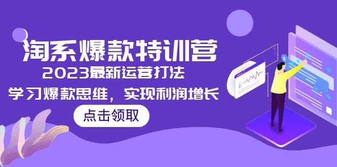 2023淘系爆款特训营，2023最新运营打法，学习爆款思维，实现利润增长-选优云网创