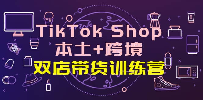 TikTok Shop本土+跨境 双店带货训练营（第十五期）全球好物买卖 一店卖全球-选优云网创