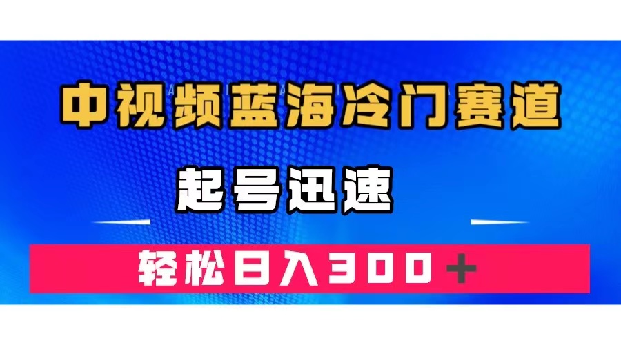 中视频蓝海冷门赛道，韩国视频奇闻解说，起号迅速，日入300＋-选优云网创