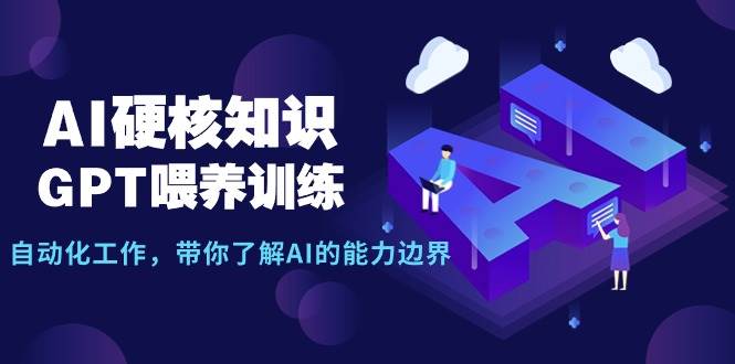 AI硬核知识-GPT喂养训练，自动化工作，带你了解AI的能力边界（10节课）-选优云网创