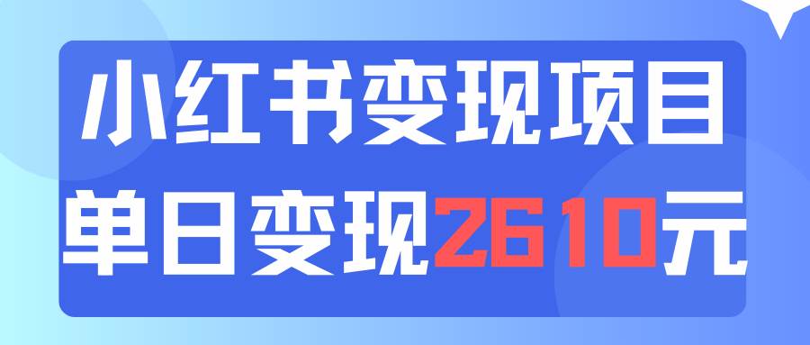 利用小红书卖资料单日引流150人当日变现2610元小白可实操（教程+资料）-选优云网创